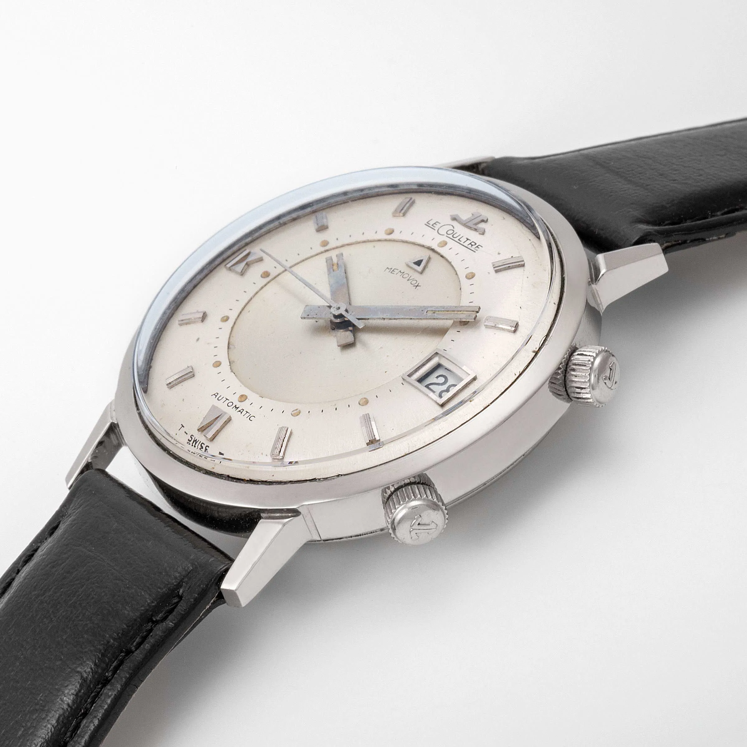 Jaeger-LeCoultre Memovox 37mm Stainless steel Silver 2