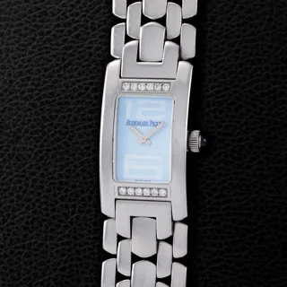 Audemars Piguet Promesse 67259ST Stainless steel and Diamond Light blue