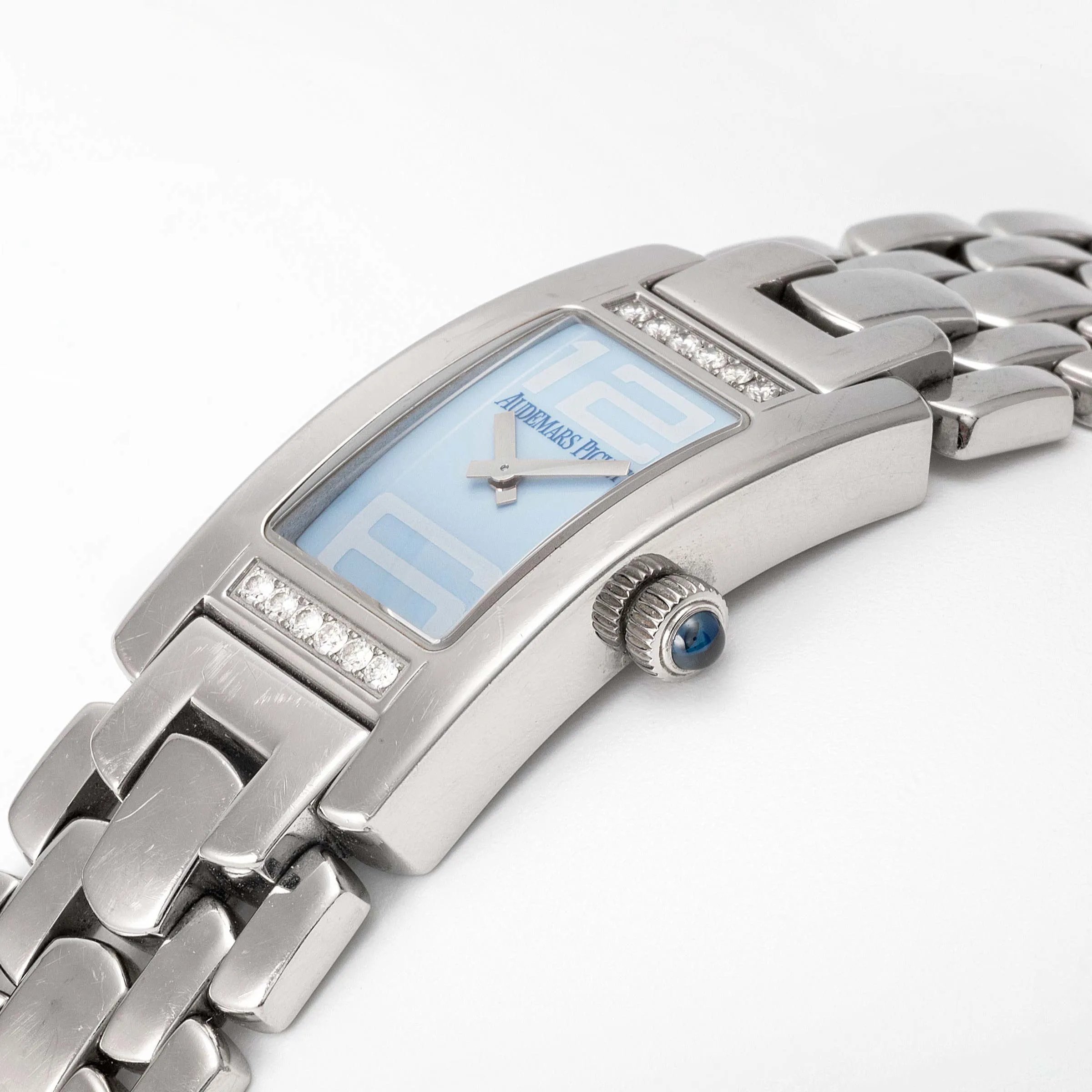 Audemars Piguet Promesse 67259ST 20mm Stainless steel and Diamond Light blue 2