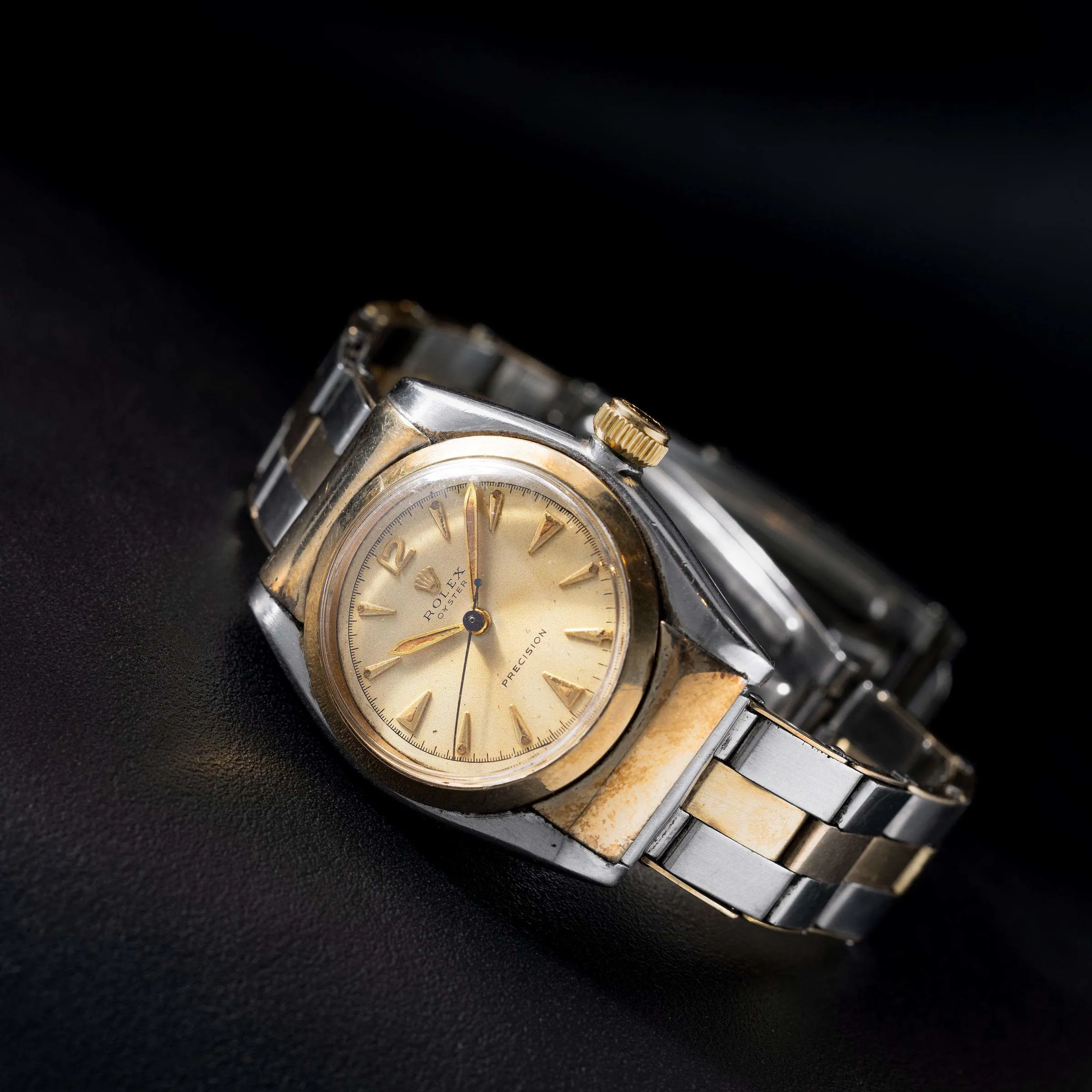 Rolex Bubble Back 2319 32mm Stainless steel and yellow gold Silver 1