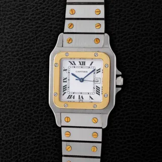 Cartier Santos Galbée 2961 | Yellow gold and Stainless steel