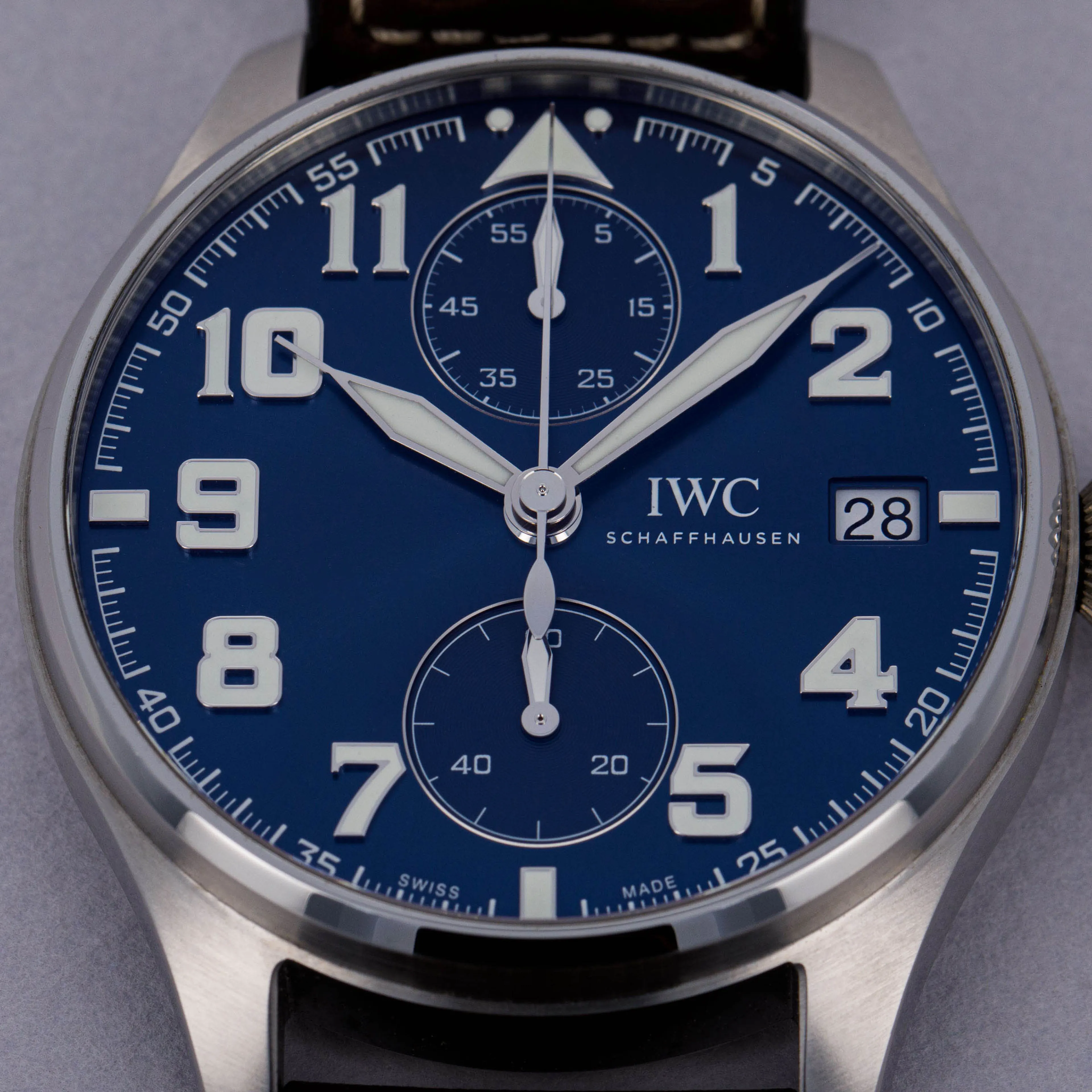 IWC Big Pilot IW515202 46mm Stainless steel Blue 11
