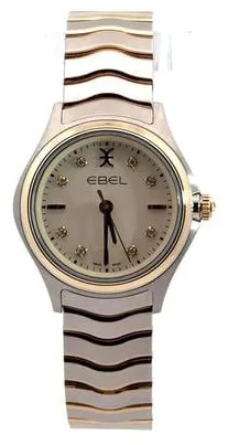 Ebel Wave 1216197 30mm Yellow gold and stainless steel Mother-of-pearl