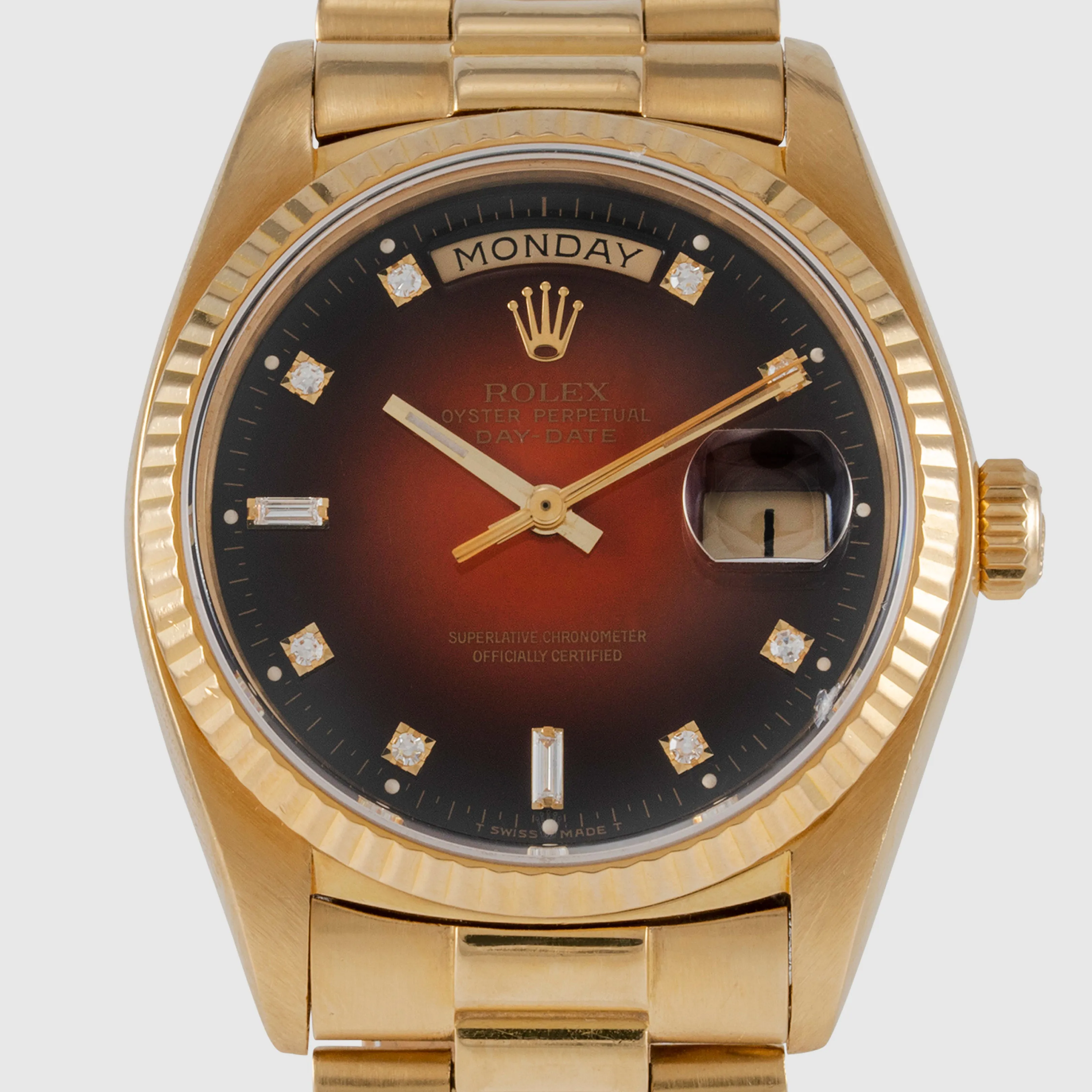 Rolex Day-Date 36 18038 36mm Red 2