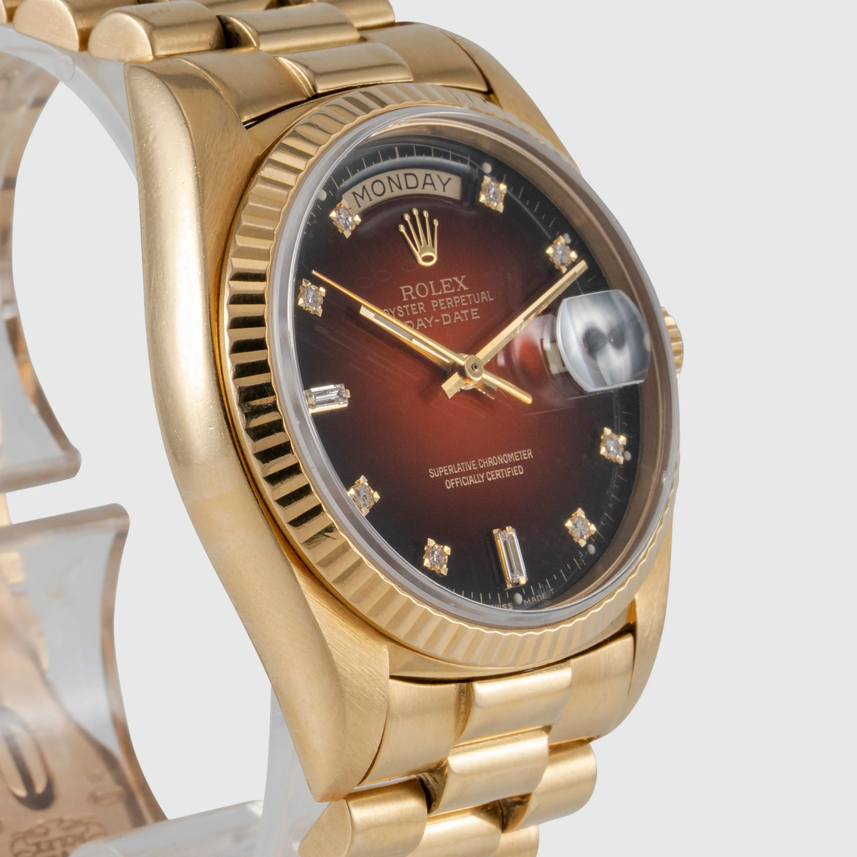 Rolex Day-Date 36 18038 36mm Red 4