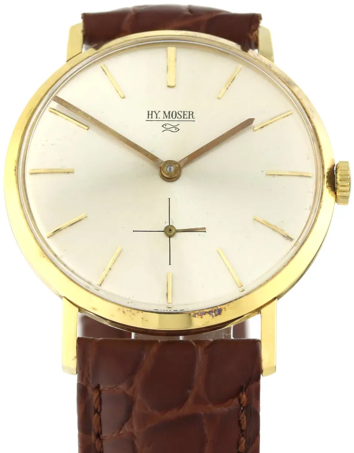 H. Moser & Cie. 34mm Yellow gold