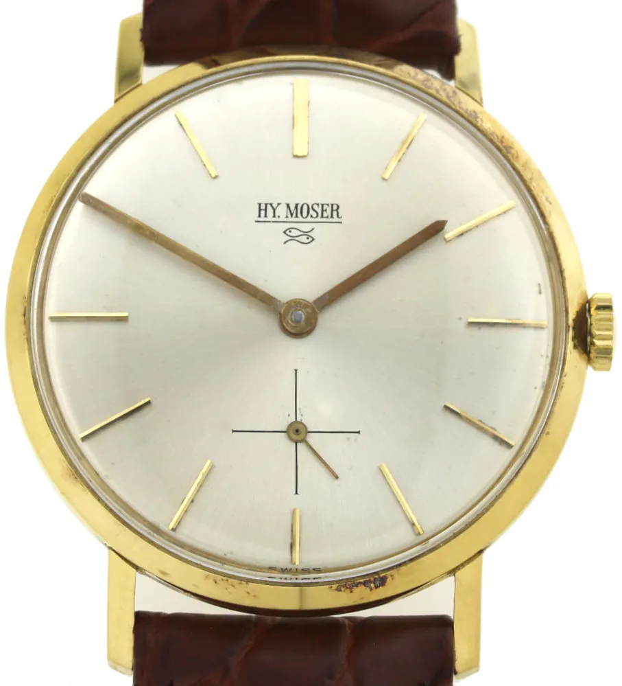 H. Moser & Cie. 34mm Yellow gold 1