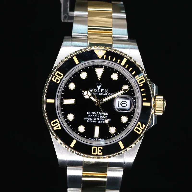 Rolex Submariner 126613LN 41mm Yellow gold and Stainless steel Black