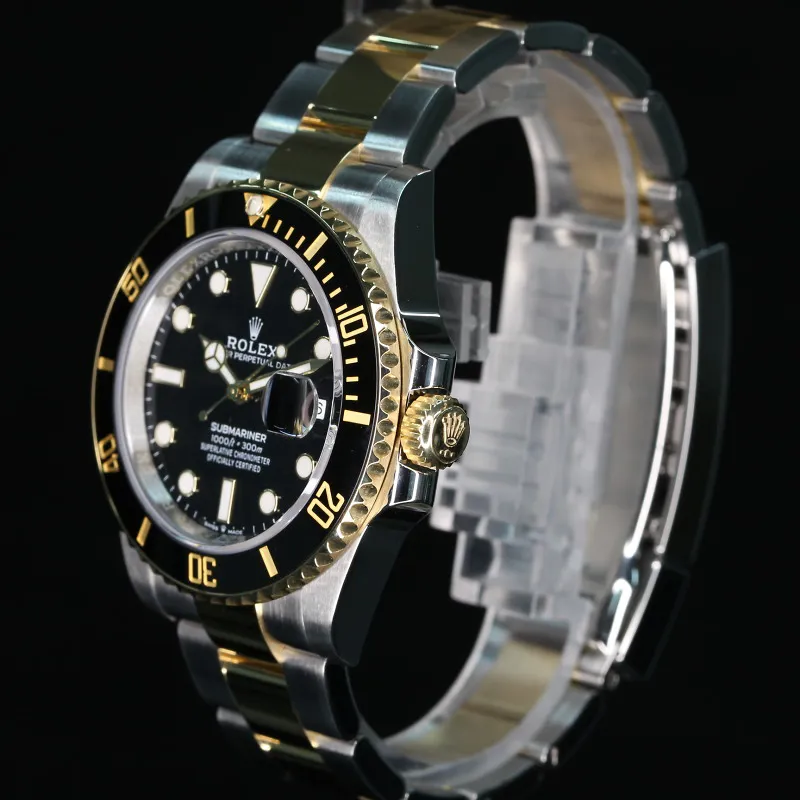 Rolex Submariner 126613LN 41mm Yellow gold and Stainless steel Black 3