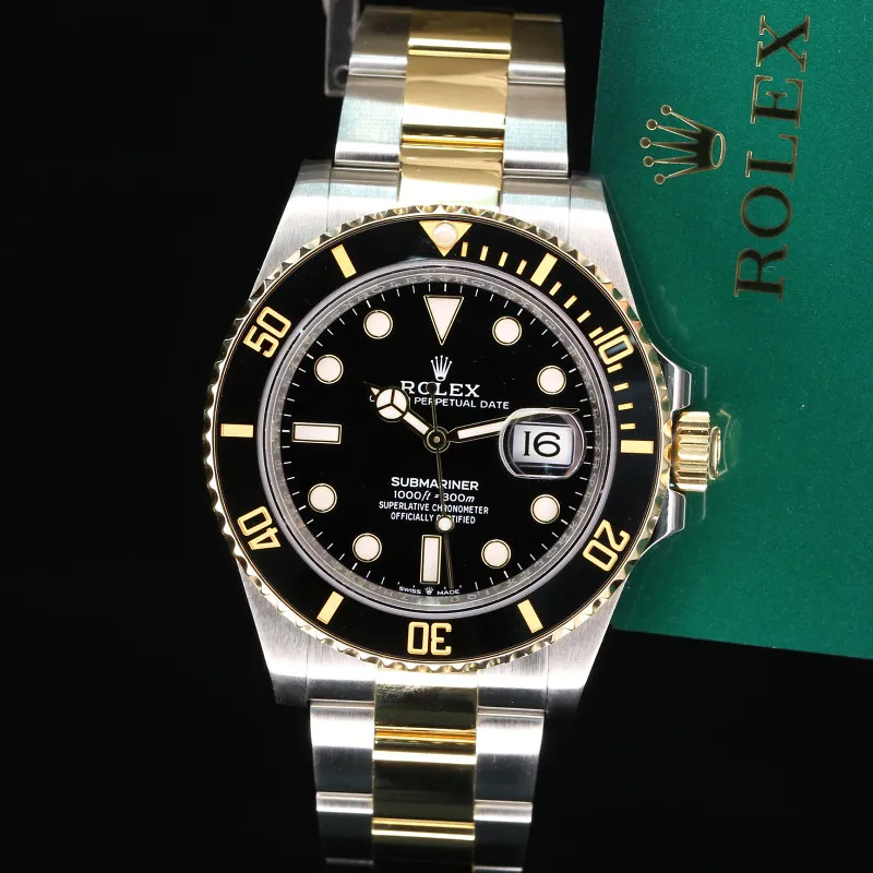 Rolex Submariner 126613LN 41mm Yellow gold and Stainless steel Black 8