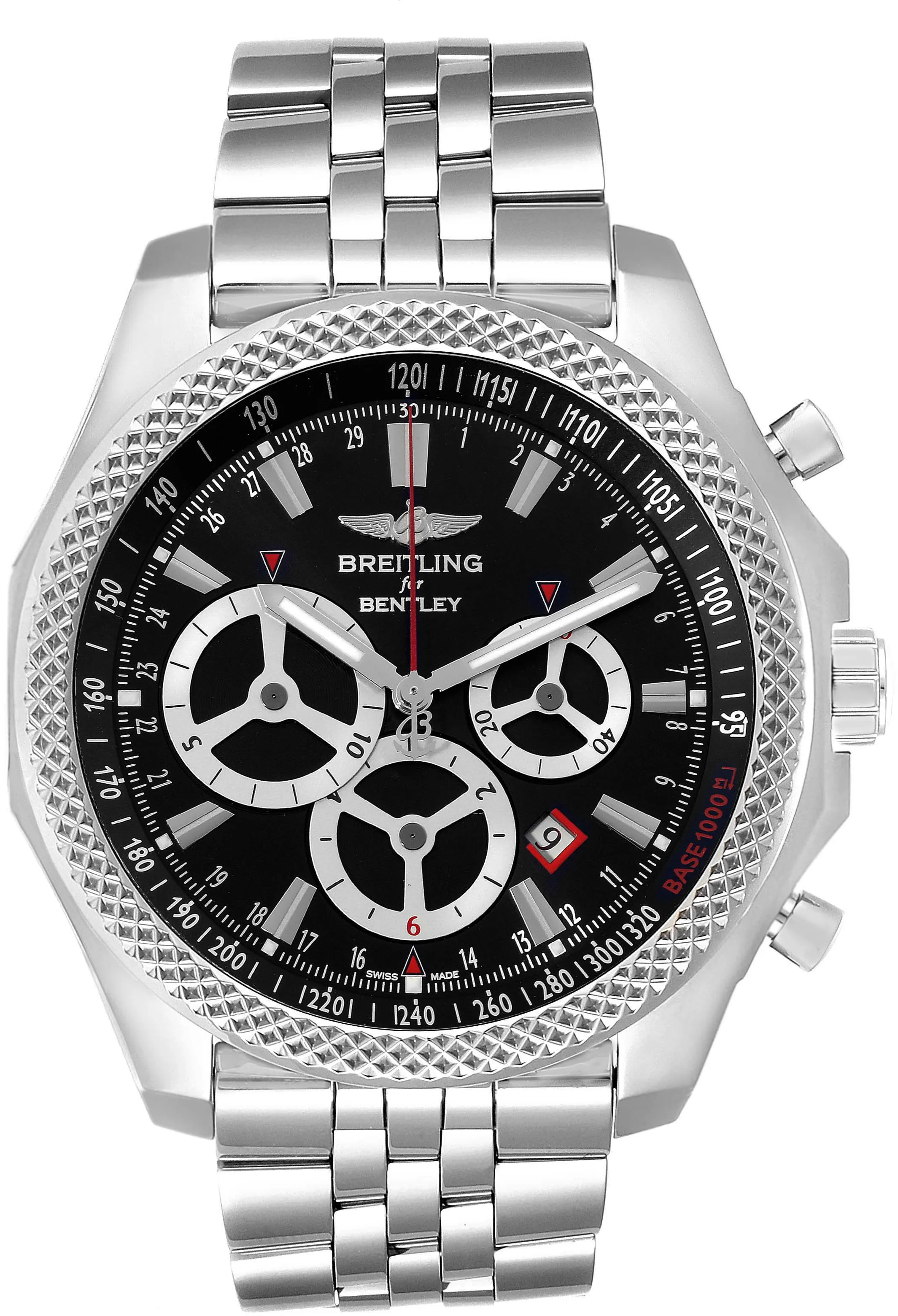 Breitling Bentley A25366 49mm Stainless steel Black
