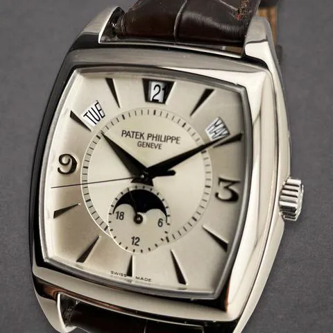 Patek Philippe Gondolo 5135G 51mm White gold Silver