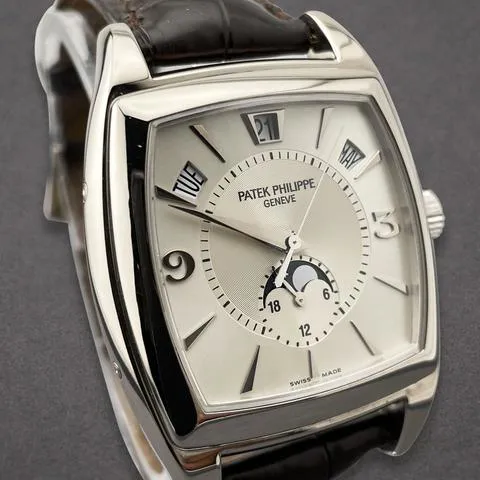 Patek Philippe Gondolo 5135G 51mm White gold Silver 1