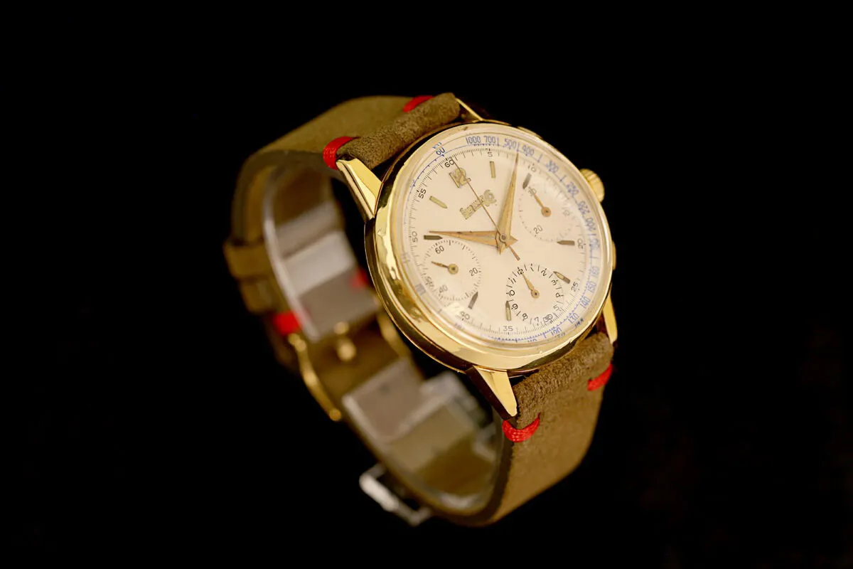 Eberhard & Co. Extra Fort 20171 39mm Yellow gold weißes 8