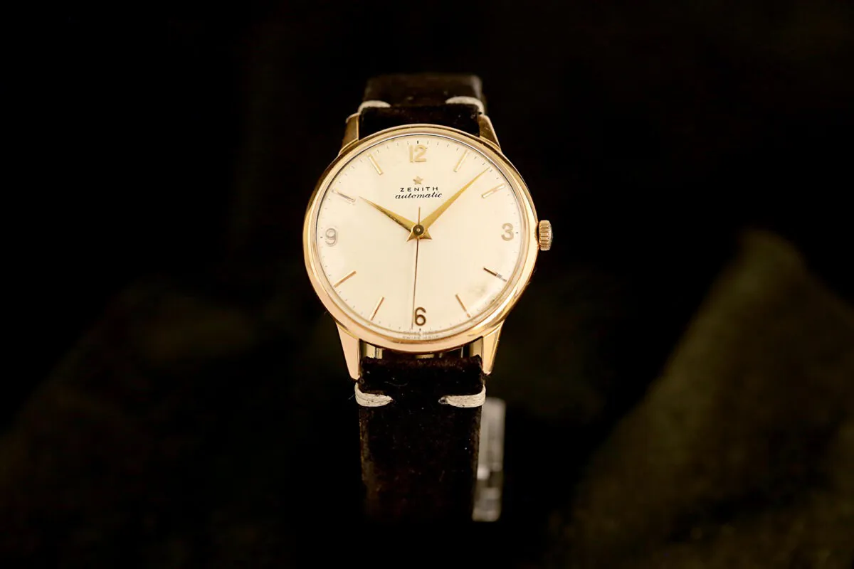 Zenith vintage 37mm Rose gold