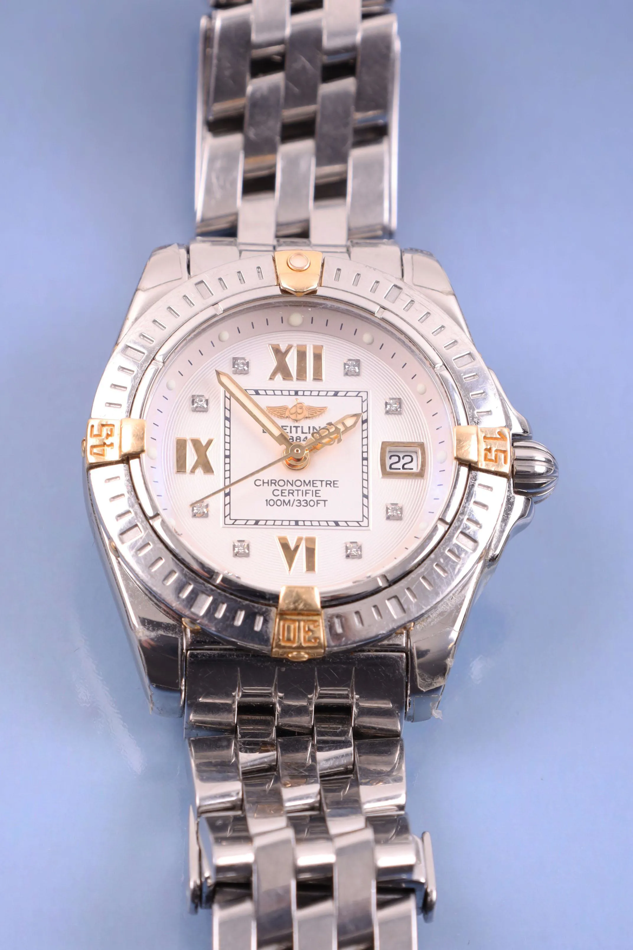 Breitling Galactic B71356 Stainless steel White