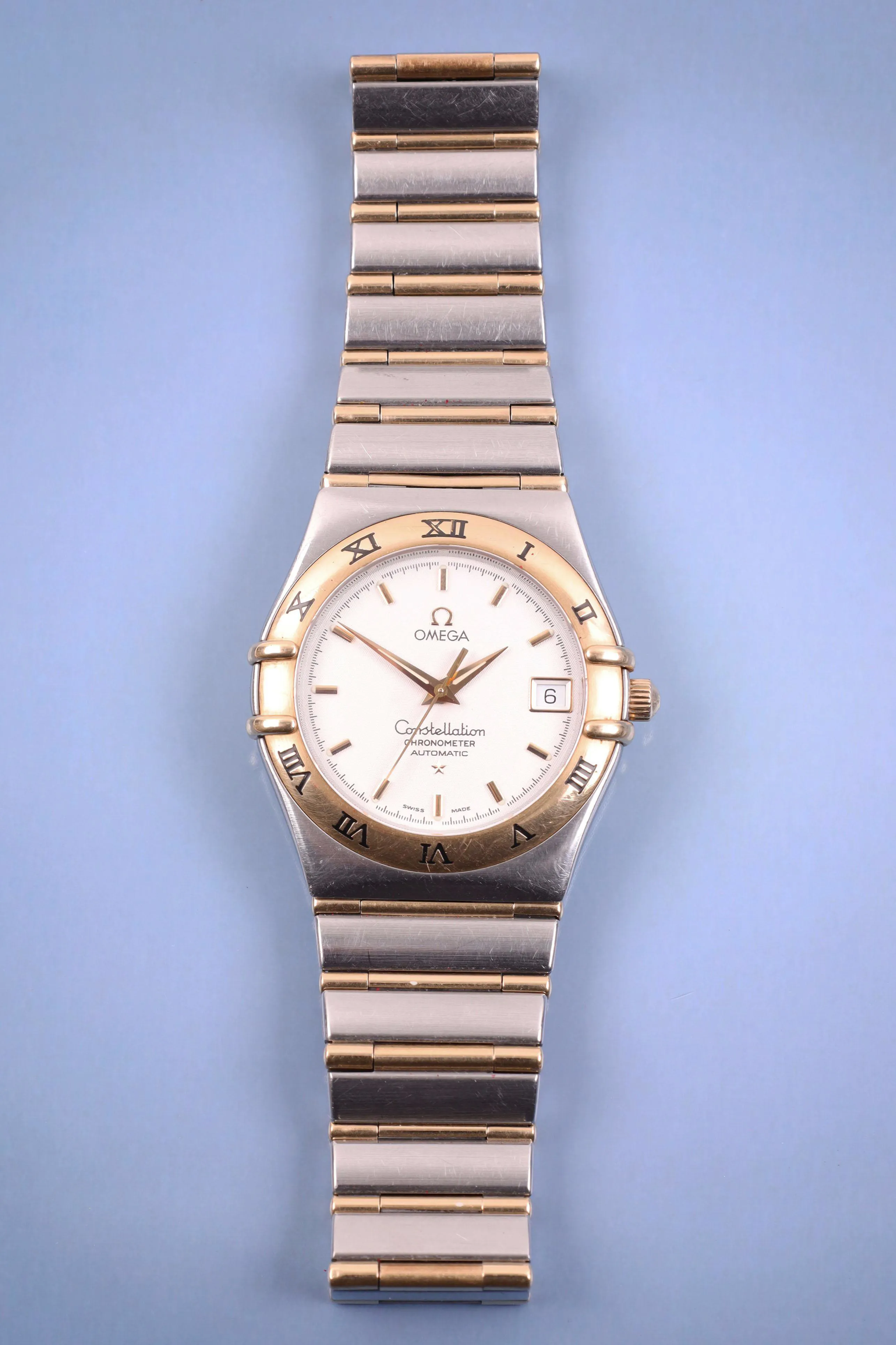 Omega Constellation 1202.30.00 36mm Yellow gold and Stainless steel Silver 1