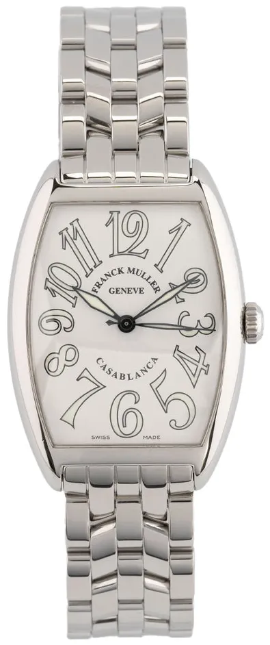 Franck Muller Casablanca 2852 Edelstahl Weiß