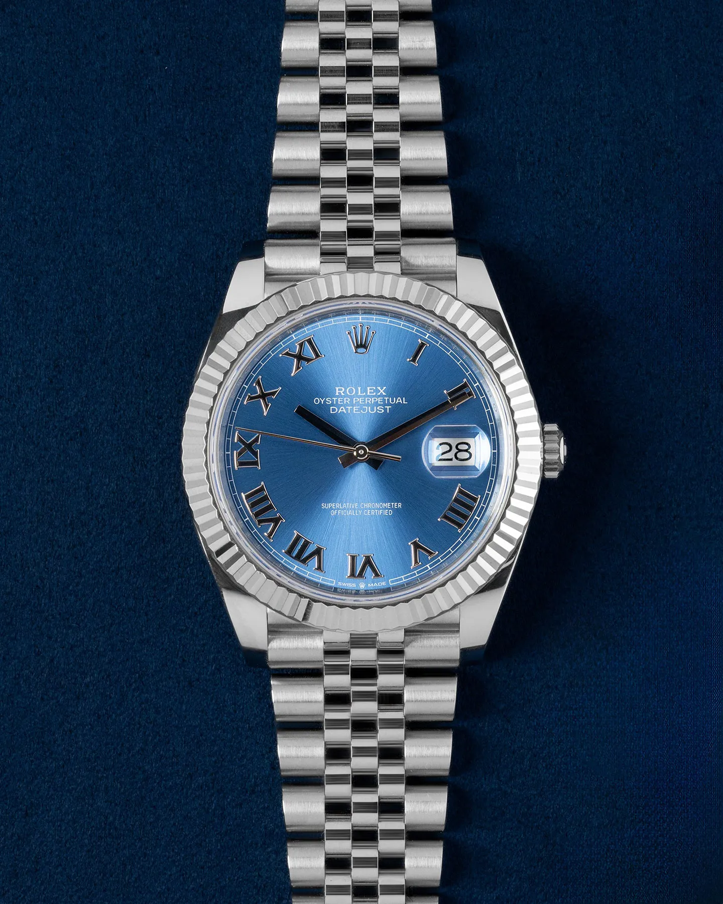 Rolex Datejust 41 126334 41mm Stainless steel Blue