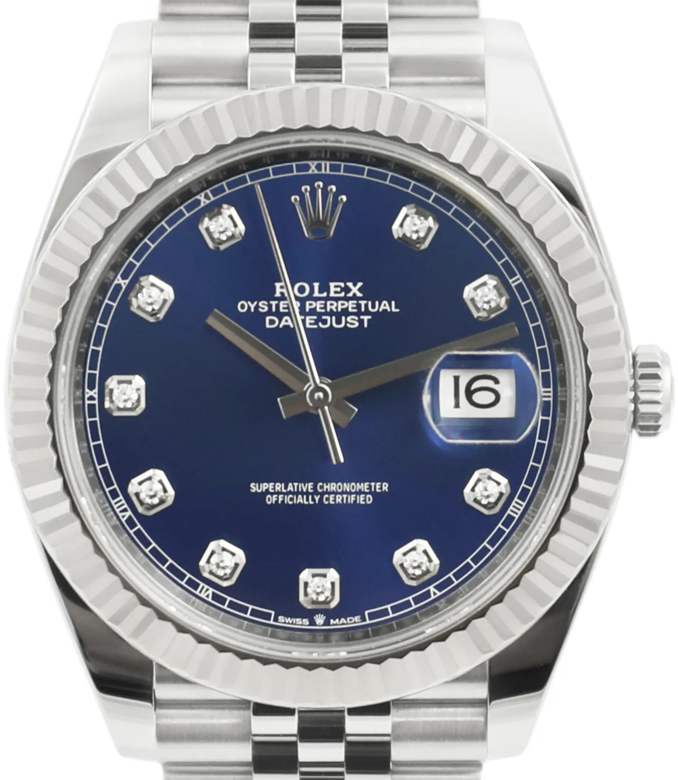 Rolex Datejust 41 126334 41mm Stainless steel Blue