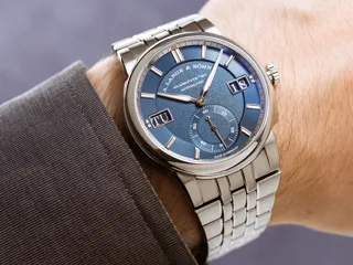 A. Lange & Söhne Odysseus 363.179 Stainless steel Dark Blue