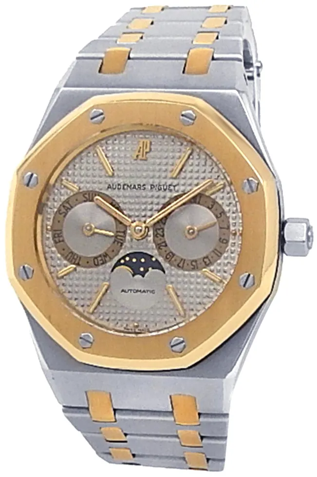 Audemars Piguet Royal Oak 25594SA.OO.0789SA.01 36mm Yellow gold and Stainless steel Gray