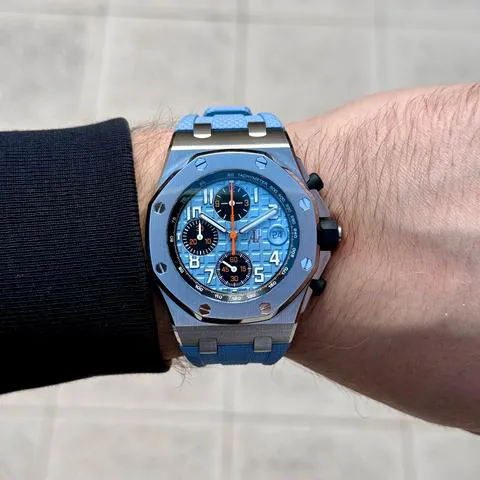 Audemars Piguet Royal Oak Offshore 26238ST.OO.A340CA.01 42mm Stainless steel Blue 1