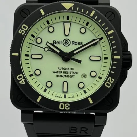 Bell & Ross Instruments BR0392-D-C5-CE/SRB 42mm Ceramic Green