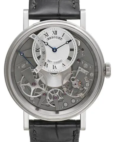 Breguet Tradition 7097BB/G1/9WU 40mm White gold Silver