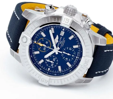 Breitling Avenger A13317101C1X2 45mm Stainless steel Blue 1