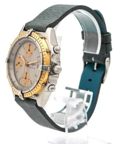 Breitling Chronomat 81950 39mm Yellow gold and stainless steel Gray 2