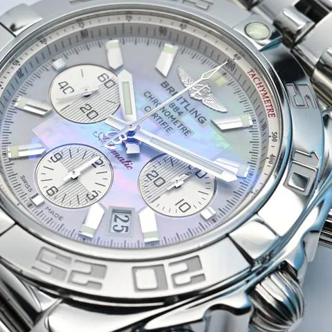 Breitling Chronomat AB0110 44mm Stainless steel Mother-of-pearl 4