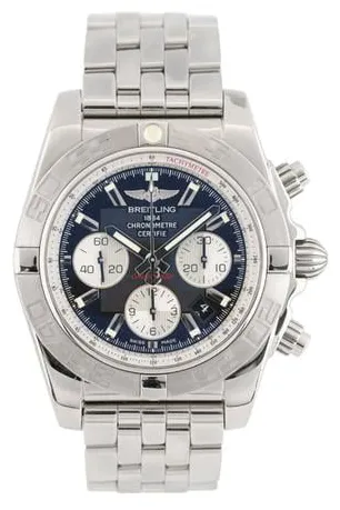 Breitling Chronomat AB0110 44mm Stainless steel Blue