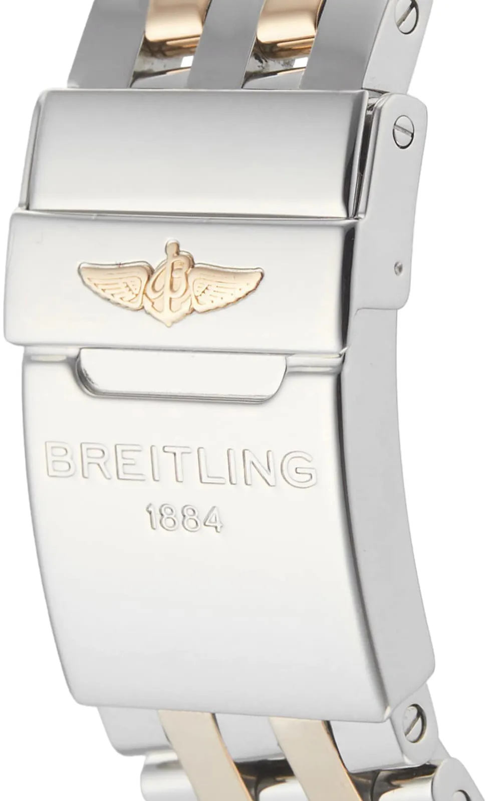 Breitling Chronomat IB011012 44mm Stainless steel and rose gold White 2