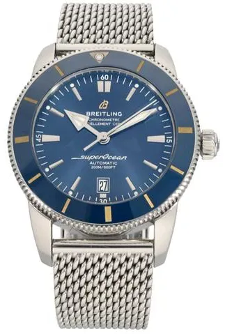 Breitling Superocean Heritage AB2020 46mm Stainless steel Blue