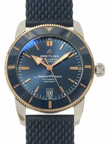 Breitling Superocean Heritage UB2010161C1A1 42mm Yellow gold and stainless steel Blue