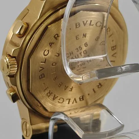 Bulgari Diagono CH 35 G 35mm Yellow gold Black 10