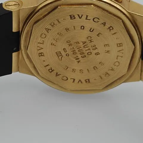 Bulgari Diagono CH 35 G 35mm Yellow gold Black 14