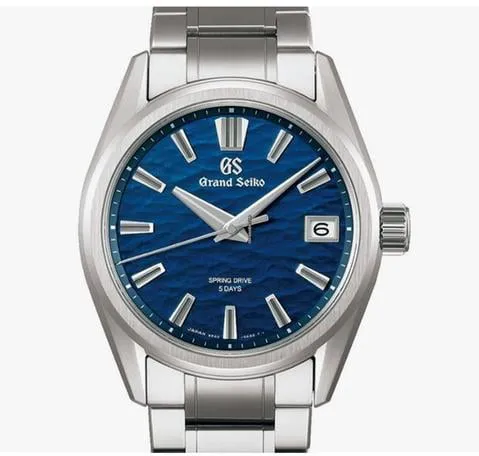 Grand Seiko Evolution 9 SLGA019 40mm Titanium Blue