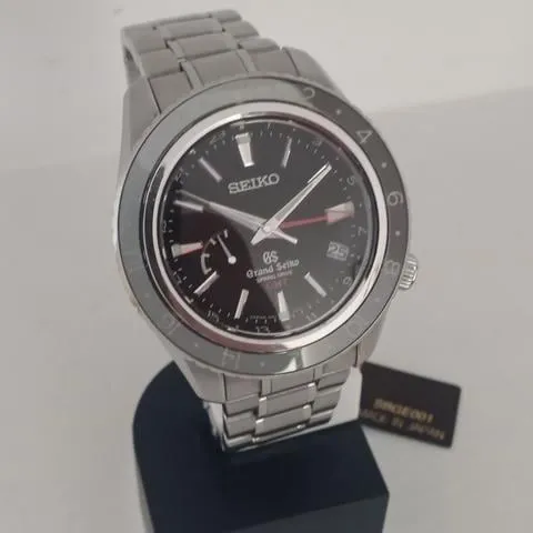 Grand Seiko Spring Drive SBGE001 44mm Stainless steel Black