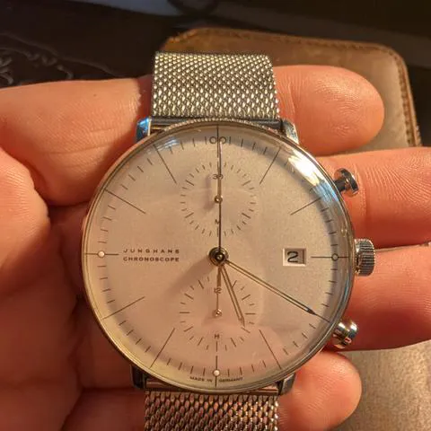 Junghans max bill 027/4600.00 40mm Stainless steel Silver 7