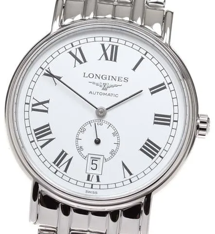 Longines Présence L4.805.4.11.6 38mm Stainless steel White