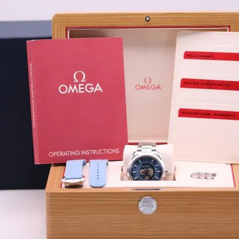 Omega Aqua Terra 150M 220.12.43.22.03.002 43mm Stainless steel Blue 1