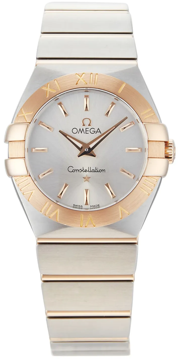 Omega Constellation 27mm Stainless steel and rose gold Silver