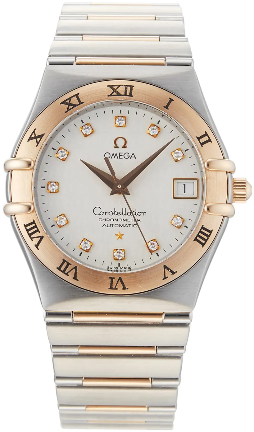Omega Constellation 36mm Stainless steel and rose gold Silver
