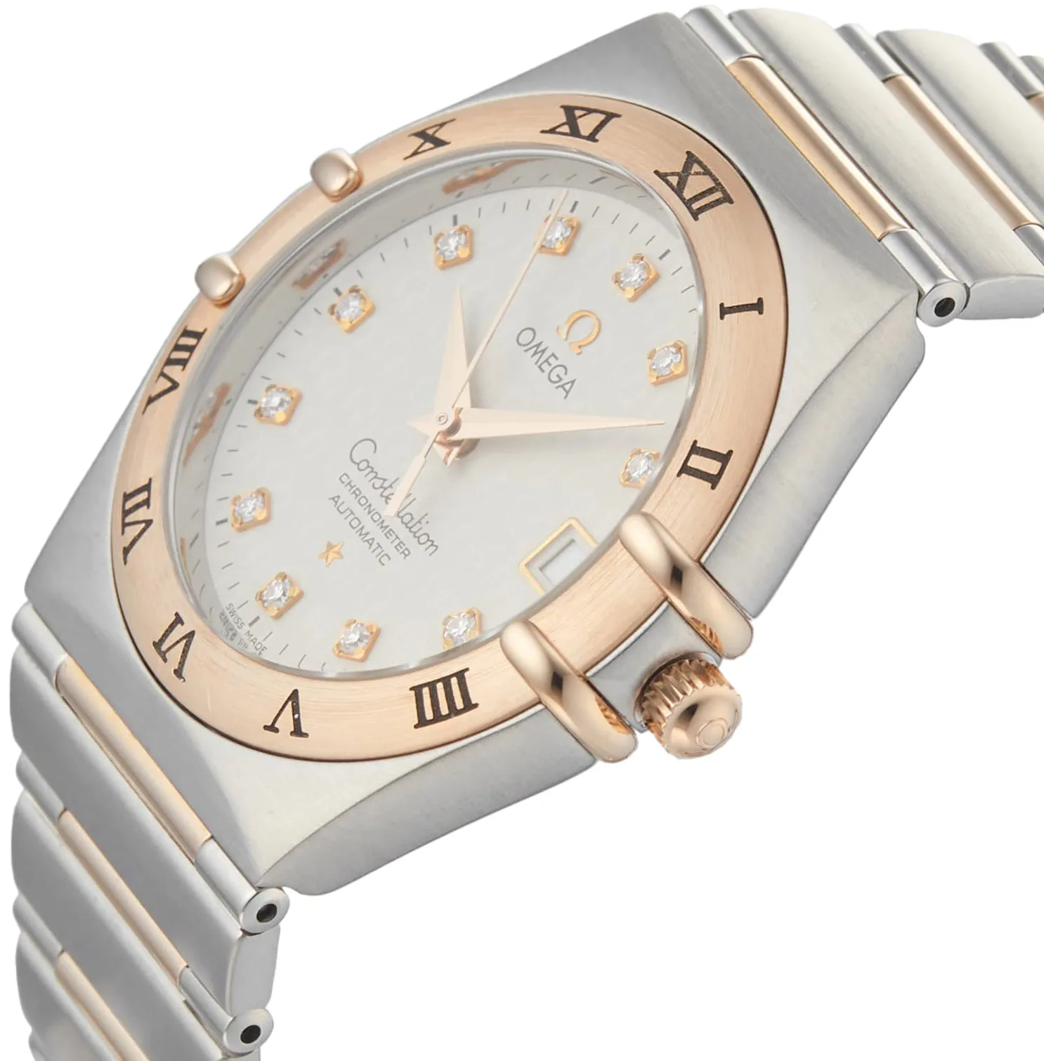 Omega Constellation 36mm Stainless steel and rose gold Silver 1