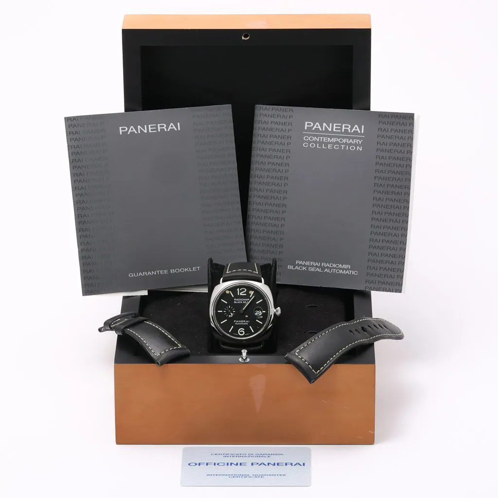 Panerai Radiomir Black Seal PAM 00287 45mm Stainless steel Black 2