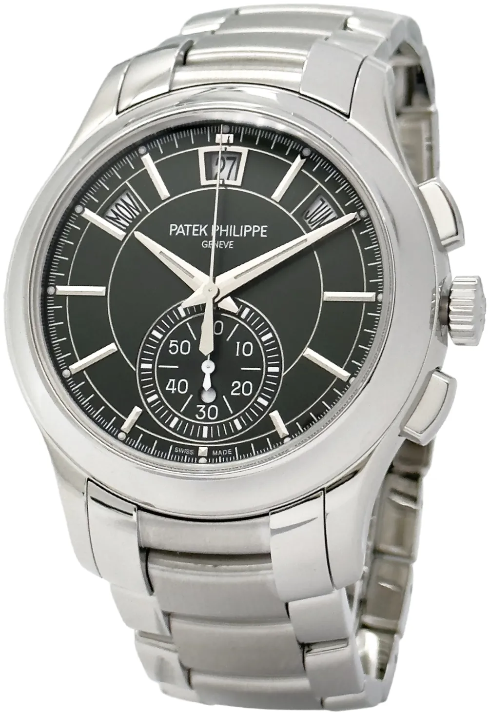 Patek Philippe Annual Calendar Chronograph 5905/1A-001 42mm Stainless steel Green