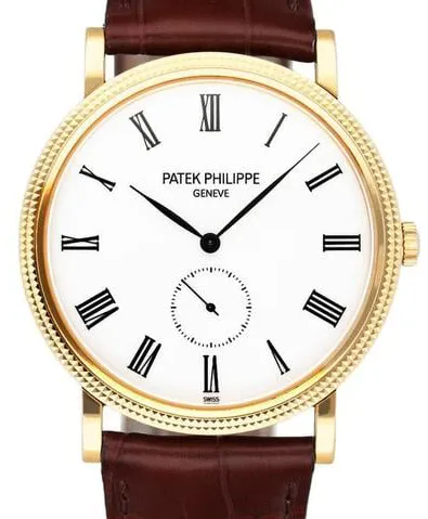 Patek Philippe Calatrava 5119J-001 36mm Yellow gold White