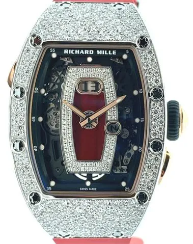 Richard Mille RM 037 RM 37 34mm White gold